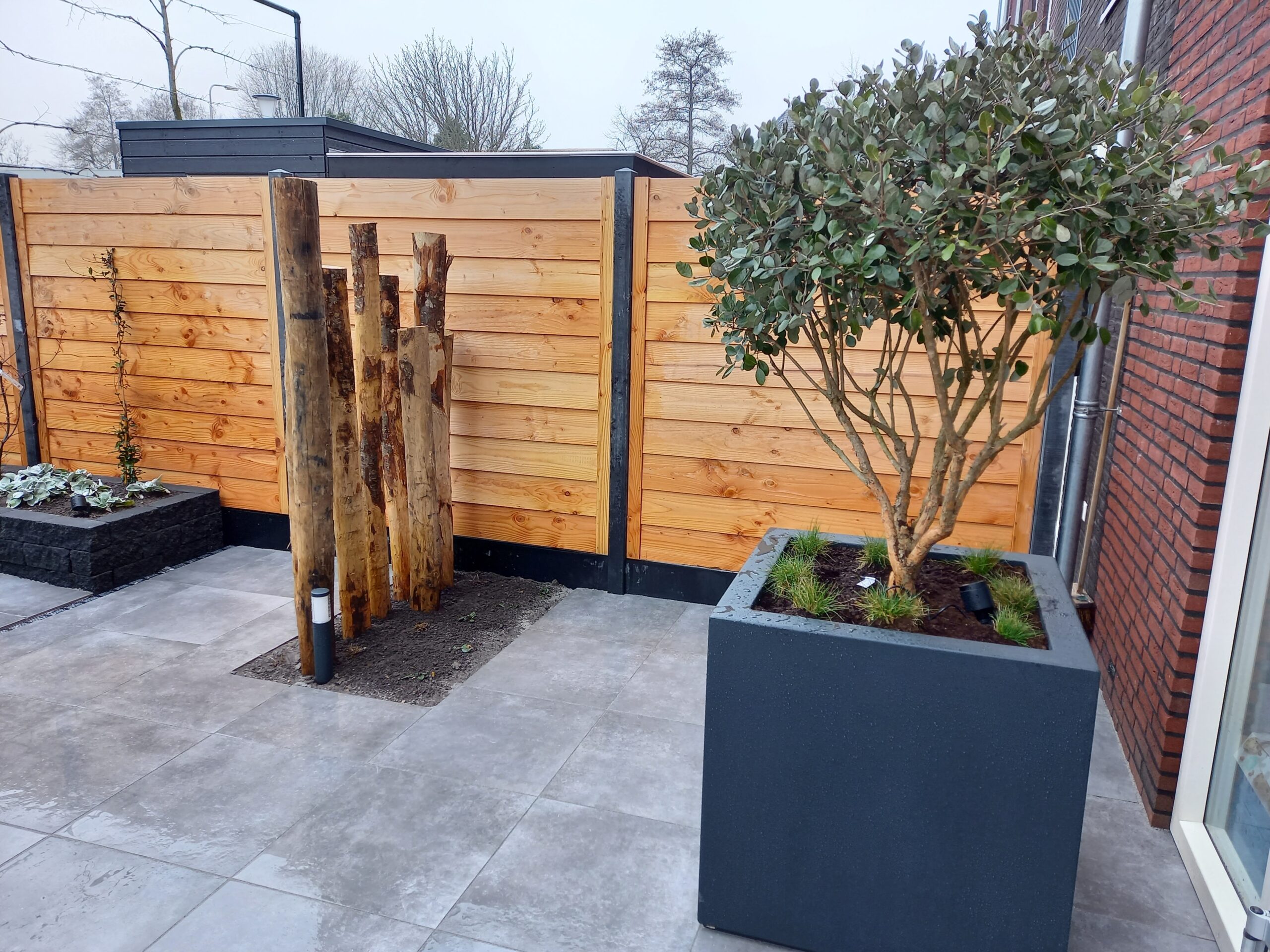 aanleg tuin